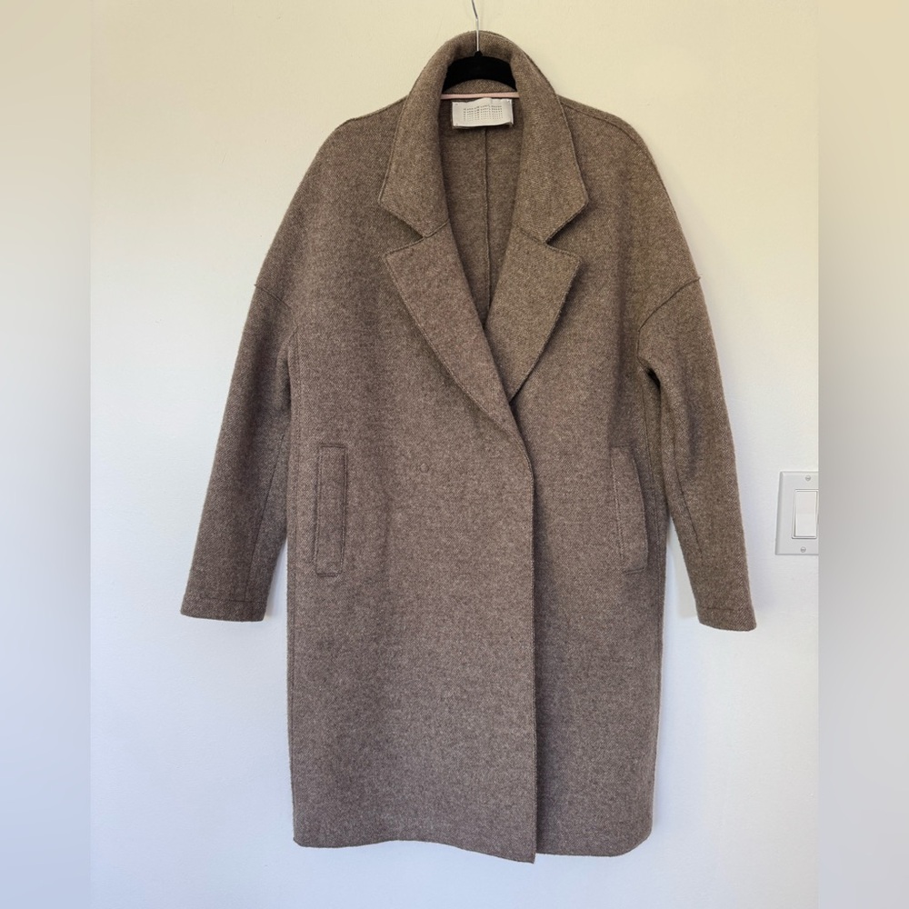 Harris Wharf London overcoat